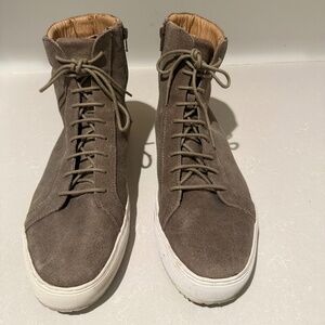 Men's TCG Tan Suede High Top